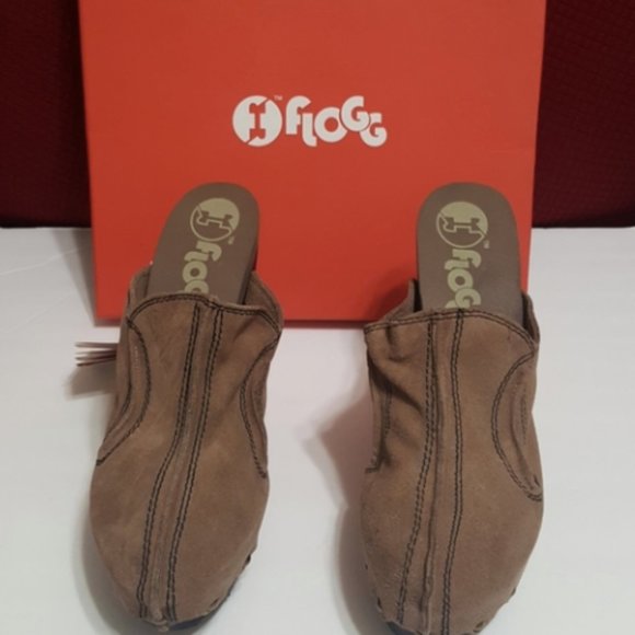 🆕️ (NIB) FLOGGS DIANA High Heel (9) Clog - Picture 5 of 7